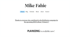 Desktop Screenshot of mikefahie.com